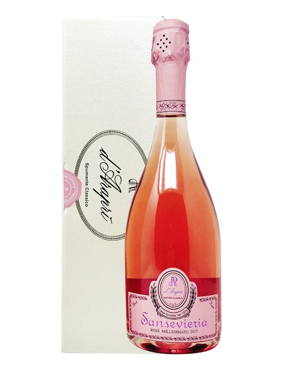 NERO DI TROIA ROSE' BRUT Sansevieria M.C. Astucciato